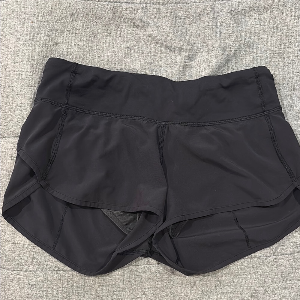 Lululemon Speed Up Shorts black